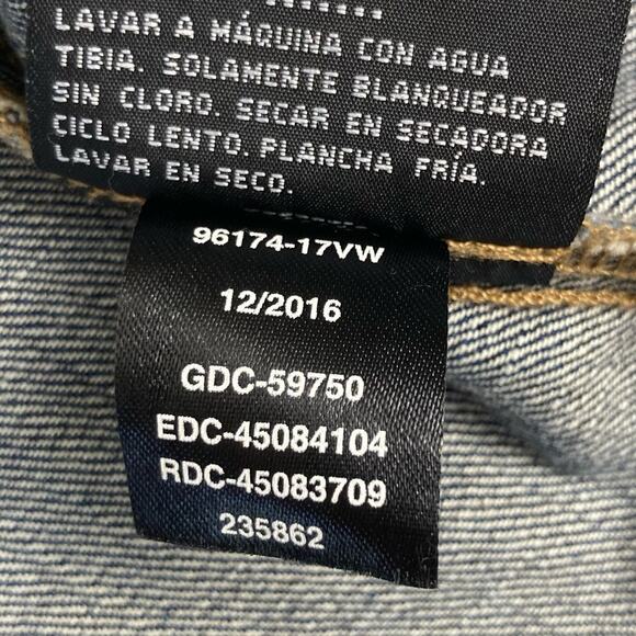 Harley Davidson Women's Button Front Fitted Denim Vest, Blue 96174-17VW. SZ S - Picture 7 of 8